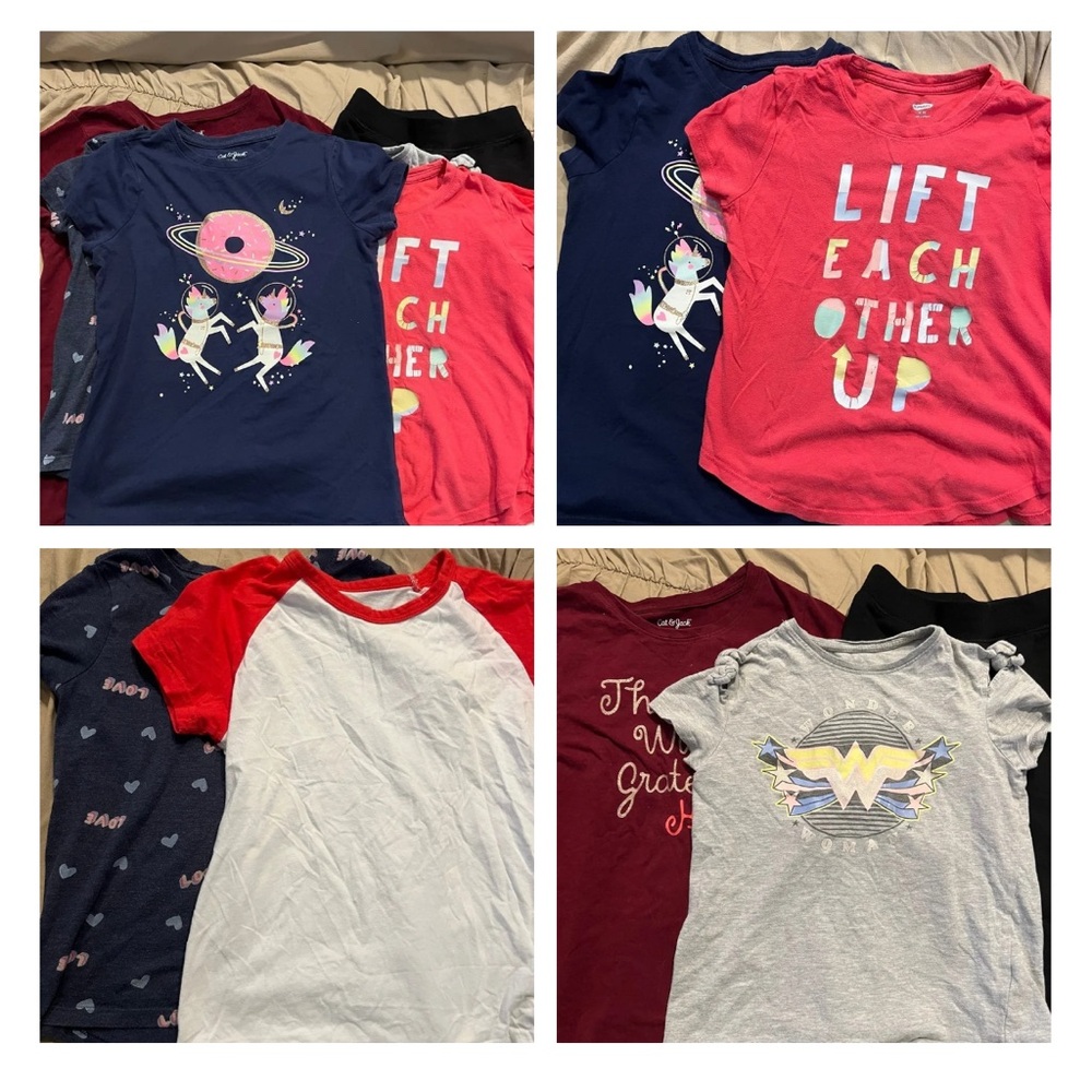 Lot girl 6 Spring Sunner T-shirt Old Navy - Cat & Jack + Jogger